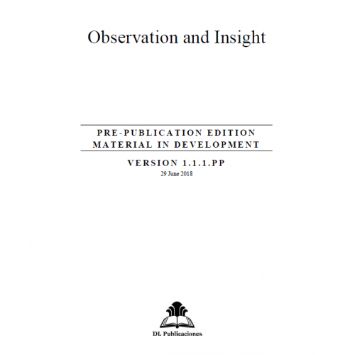 Observation and Insight